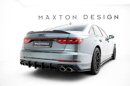 Heckspoiler 3D passend für Audi S8 / A8 S-Line D5 FL schwarz Hochglanz