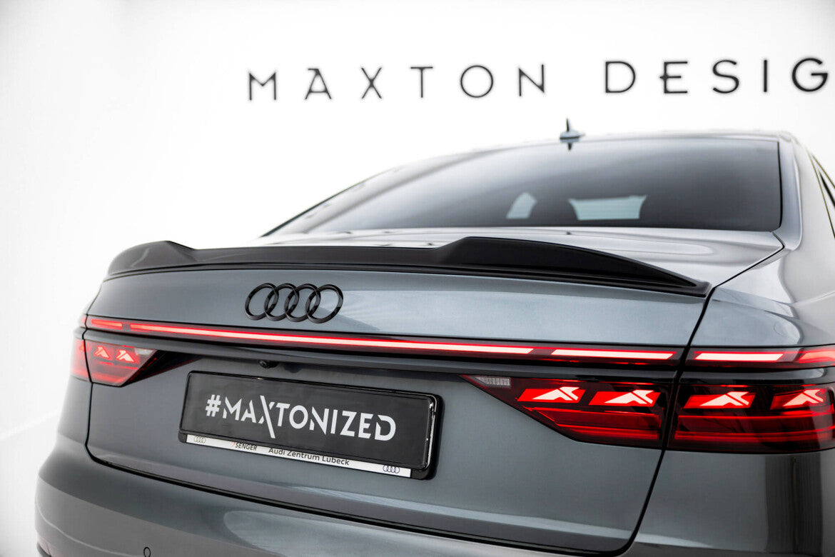 Heckspoiler 3D passend für Audi S8 / A8 S-Line D5 FL schwarz Hochglanz