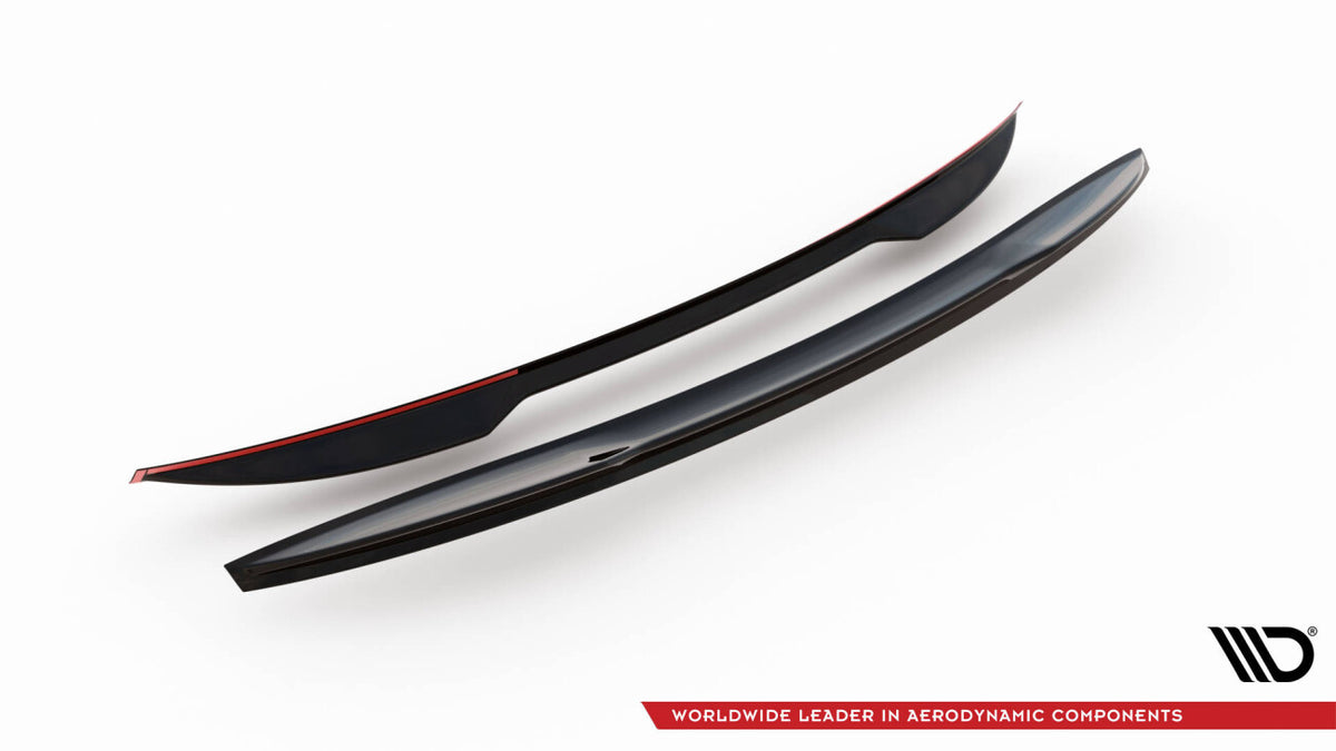Heckspoiler 3D passend für Audi S8 / A8 S-Line D5 FL schwarz Hochglanz