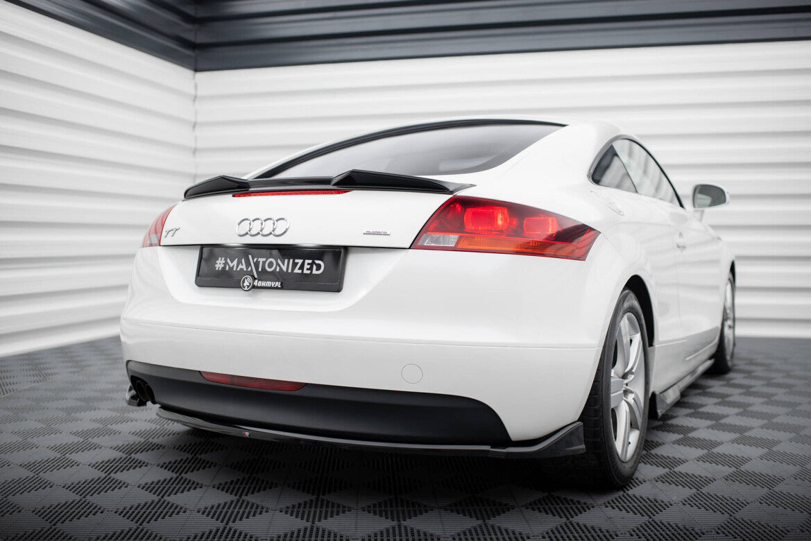 Heckspoiler 3D passend für Audi TT 8J schwarz Hochglanz