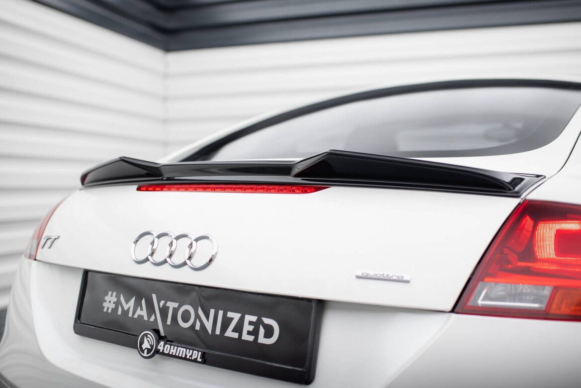 Heckspoiler 3D passend für Audi TT 8J schwarz Hochglanz
