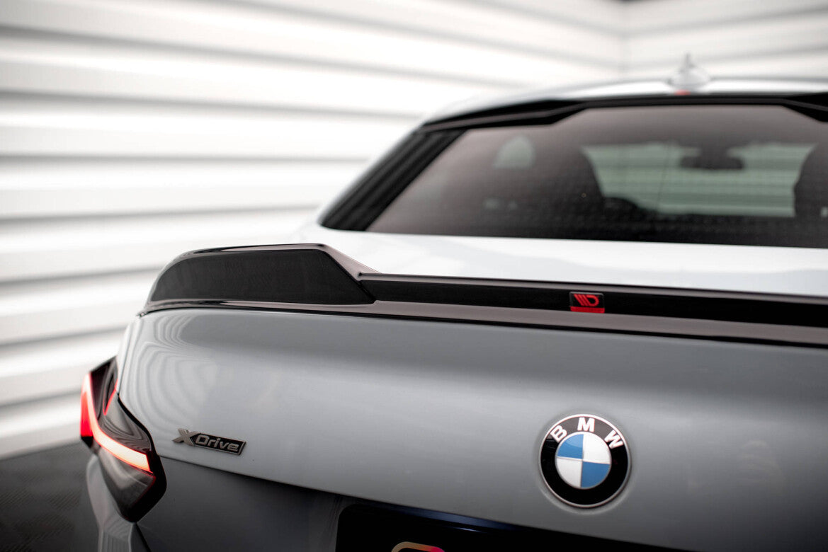 Heckspoiler 3D passend für BMW 2 Coupe G42 / M2 G87 schwarz Hochglanz