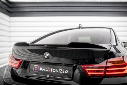 Heckspoiler 3D passend für BMW 4er Gran Coupe Standard / M-Paket F36 / F36 FL schwarz Hochglanz