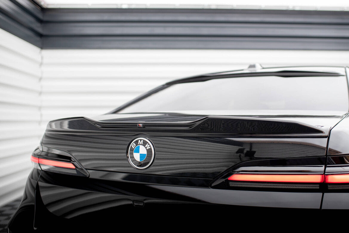 Heckspoiler 3D passend für BMW 7 G70 schwarz Hochglanz