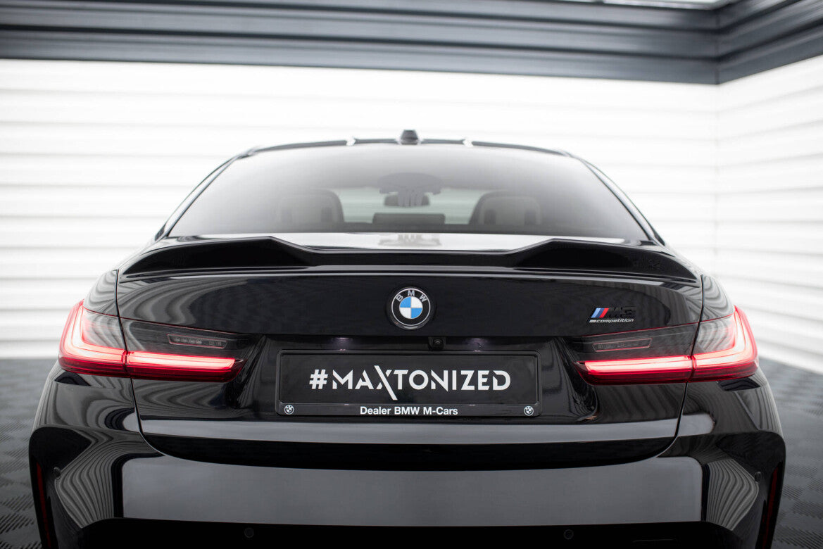 Heckspoiler 3D passend für BMW M340i / 3 M-Paket / M3 Limousine G20 schwarz Hochglanz