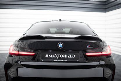 Heckspoiler 3D passend für BMW M340i / 3 M-Paket / M3 Limousine G20 schwarz Hochglanz