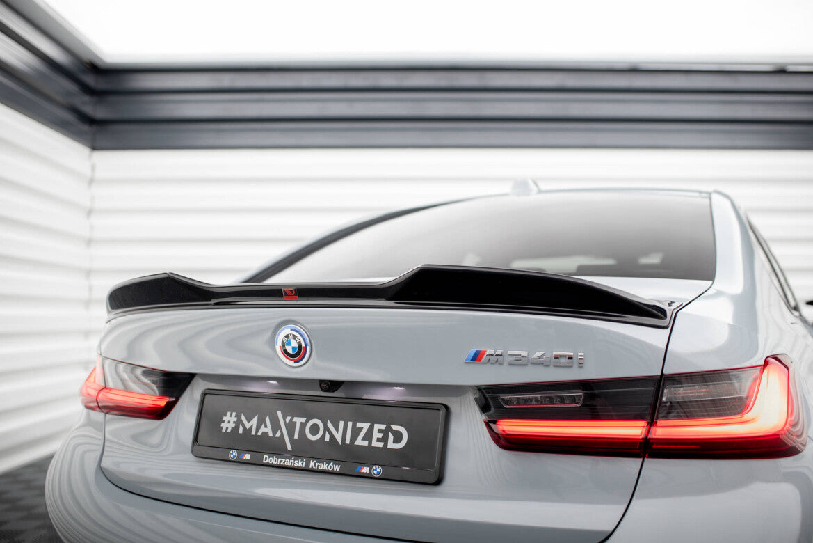 Heckspoiler 3D passend für BMW M340i / 3 M-Paket / M3 Limousine G20 schwarz Hochglanz