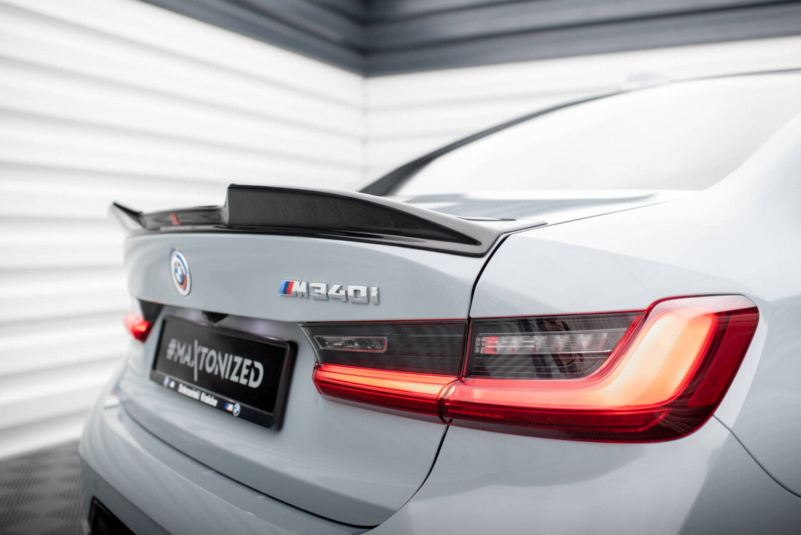 Heckspoiler 3D passend für BMW M340i / 3 M-Paket / M3 Limousine G20 schwarz Hochglanz