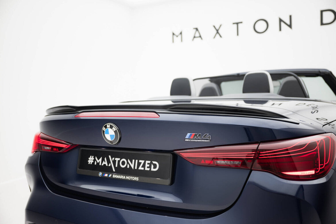 Heckspoiler 3D passend für BMW M4 Cabrio G83 / 4 Cabrio G23 schwarz Hochglanz
