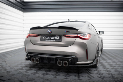 Heckspoiler 3D passend für BMW M4 G82 / G82 FL / M440i / 4 M-Paket G22 / G22 FL schwarz Hochglanz