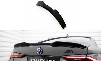 Heckspoiler 3D passend für BMW M4 G82 / G82 FL / M440i / 4 M-Paket G22 / G22 FL schwarz Hochglanz