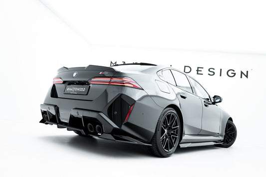 Heckspoiler 3D passend für BMW M5 Limousine G90 schwarz Hochglanz