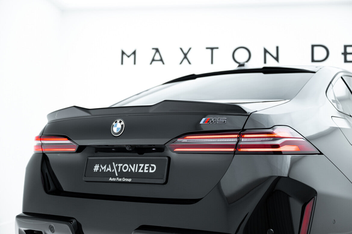 Heckspoiler 3D passend für BMW M5 Limousine G90 schwarz Hochglanz