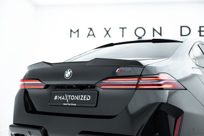 Heckspoiler 3D passend für BMW M5 Limousine G90 schwarz Hochglanz