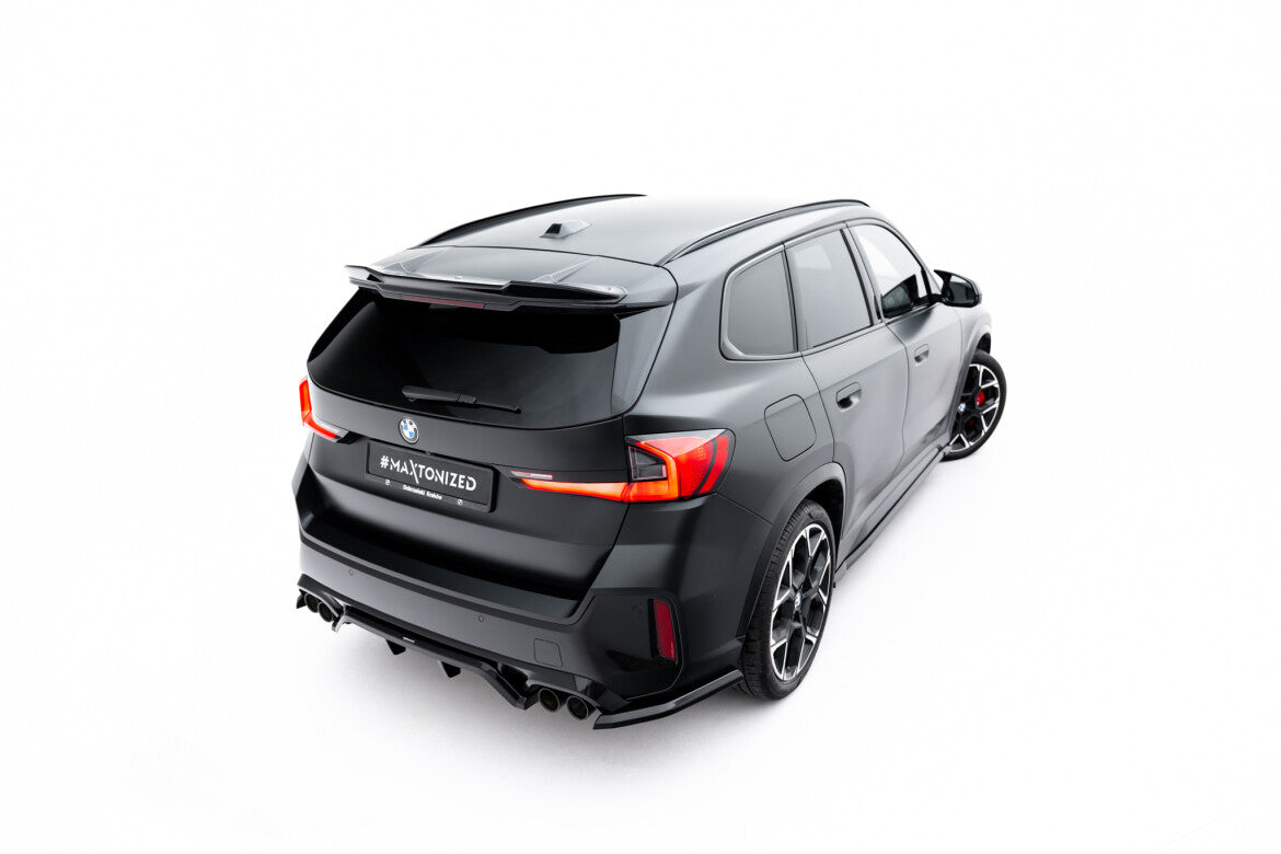 Heckspoiler 3D passend für BMW X1 M35i U11 schwarz Hochglanz