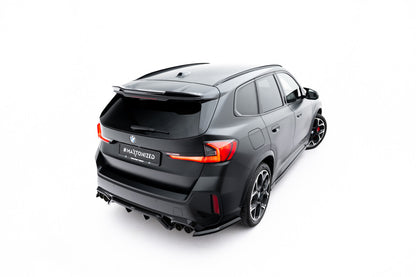 Heckspoiler 3D passend für BMW X1 M35i U11 schwarz Hochglanz