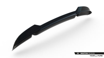 Heckspoiler 3D passend für BMW X1 M35i U11 schwarz Hochglanz