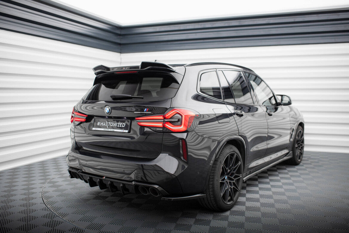 Heckspoiler 3D passend für BMW X3 M F97 / F97 FL schwarz Hochglanz