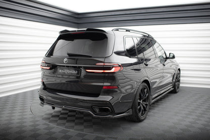 Heckspoiler 3D passend für BMW X7 M-Paket G07 schwarz Hochglanz