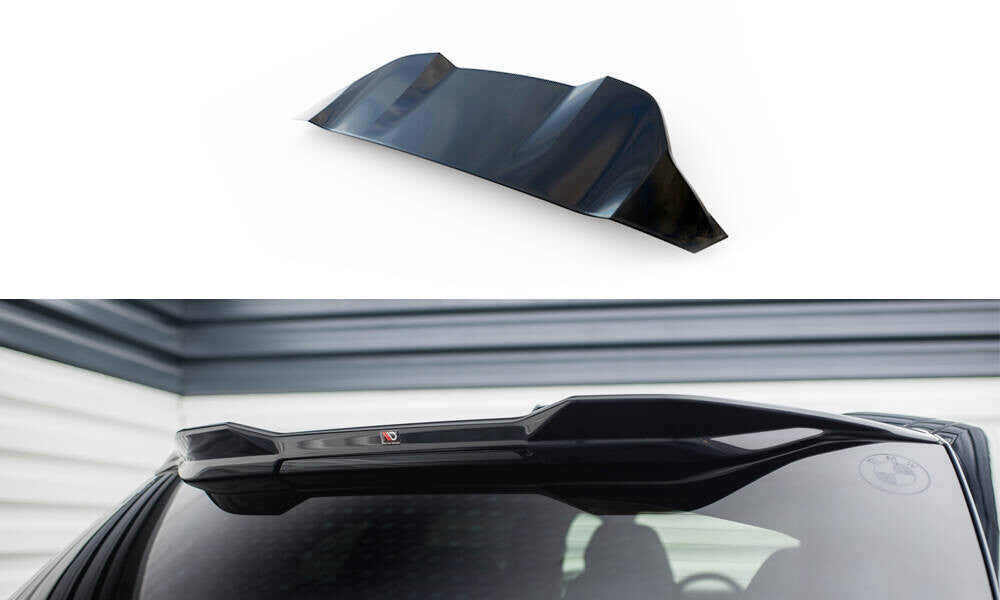 Heckspoiler 3D passend für BMW XM G09 schwarz Hochglanz
