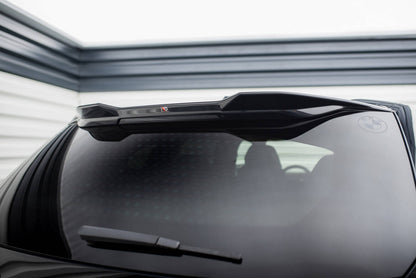 Heckspoiler 3D passend für BMW XM G09 schwarz Hochglanz