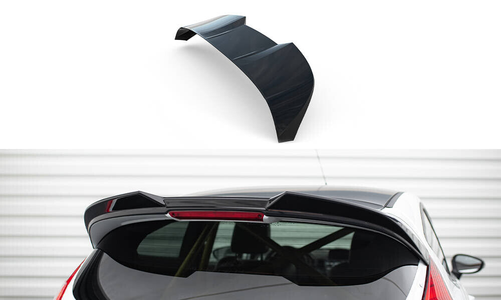 Heckspoiler 3D passend für Ford Fiesta ST Mk7 FL schwarz Hochglanz