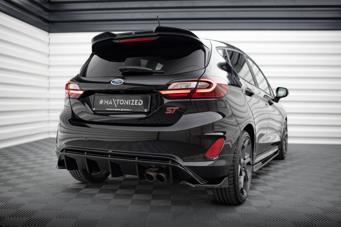 Heckspoiler 3D passend für Ford Fiesta ST / ST-Line Mk8 schwarz Hochglanz
