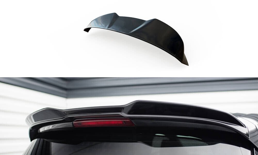 Heckspoiler 3D passend für Ford S-Max ST-Line Mk2 FL schwarz Hochglanz