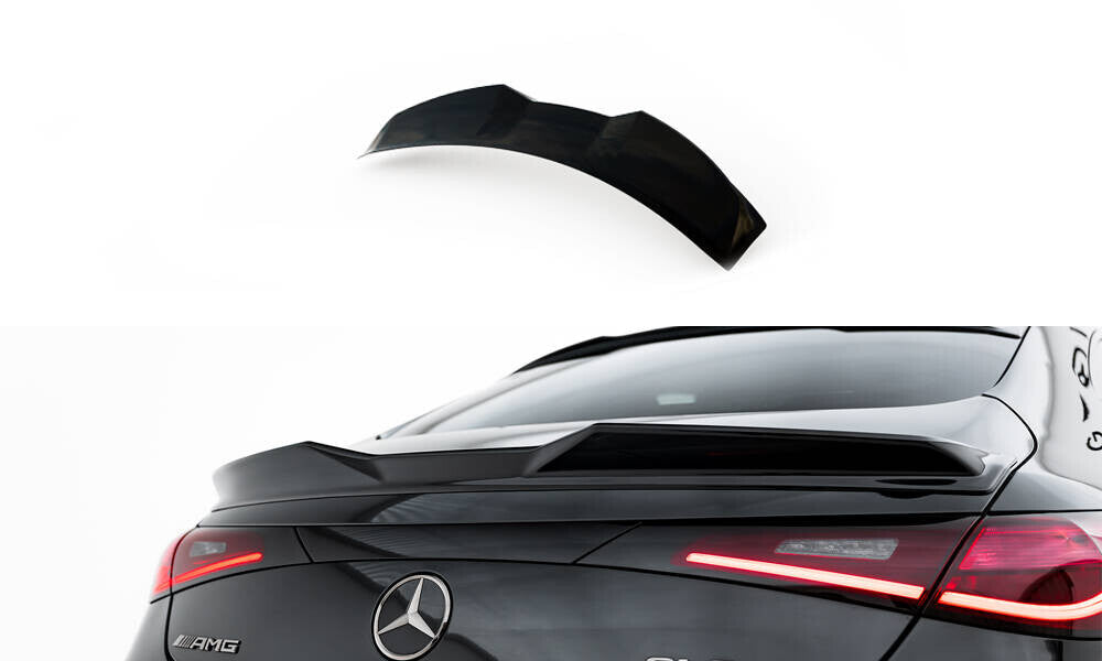 Heckspoiler 3D passend für Mercedes-AMG CLE 53 Aero C236 schwarz Hochglanz