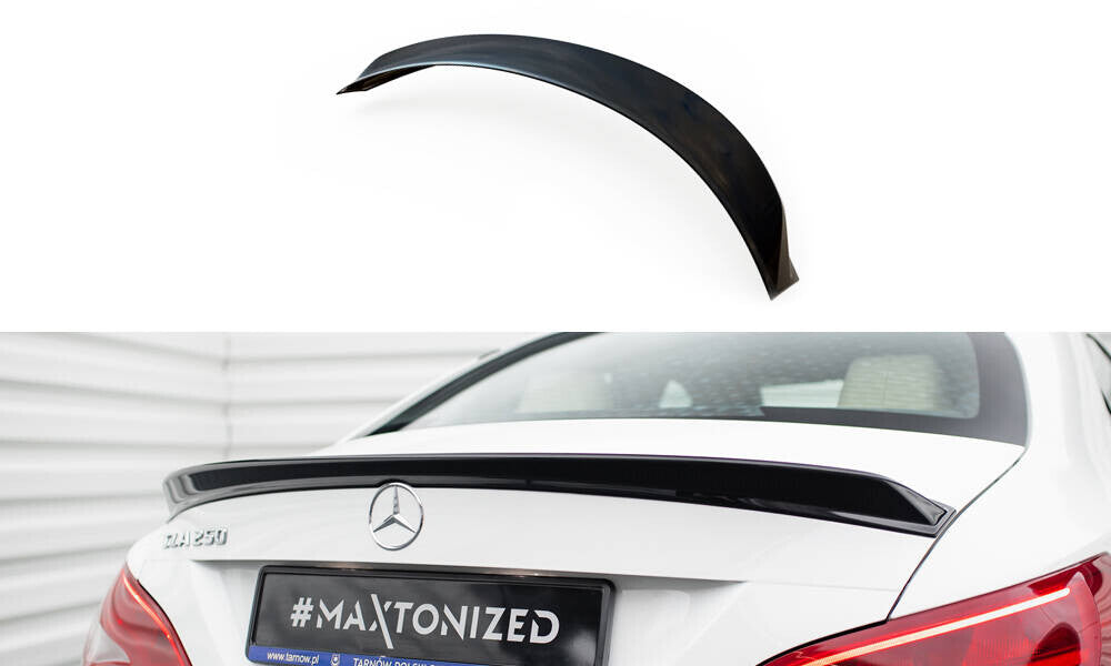 Heckspoiler 3D passend für Mercedes CLA C117 FL schwarz Hochglanz