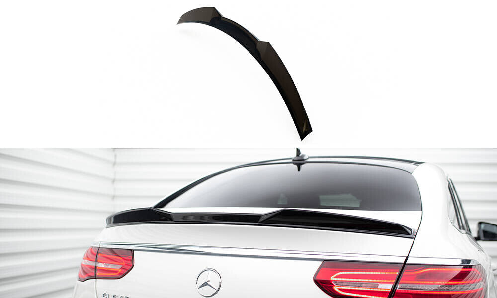 Heckspoiler 3D passend für Mercedes GLE Coupe 43 AMG / AMG-Line C292 schwarz Hochglanz