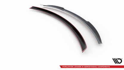 Heckspoiler 3D passend für Mercedes S AMG-Line W223 schwarz Hochglanz