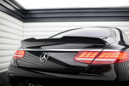 Heckspoiler 3D passend für Mercedes S Coupe AMG-Line C217 FL schwarz Hochglanz