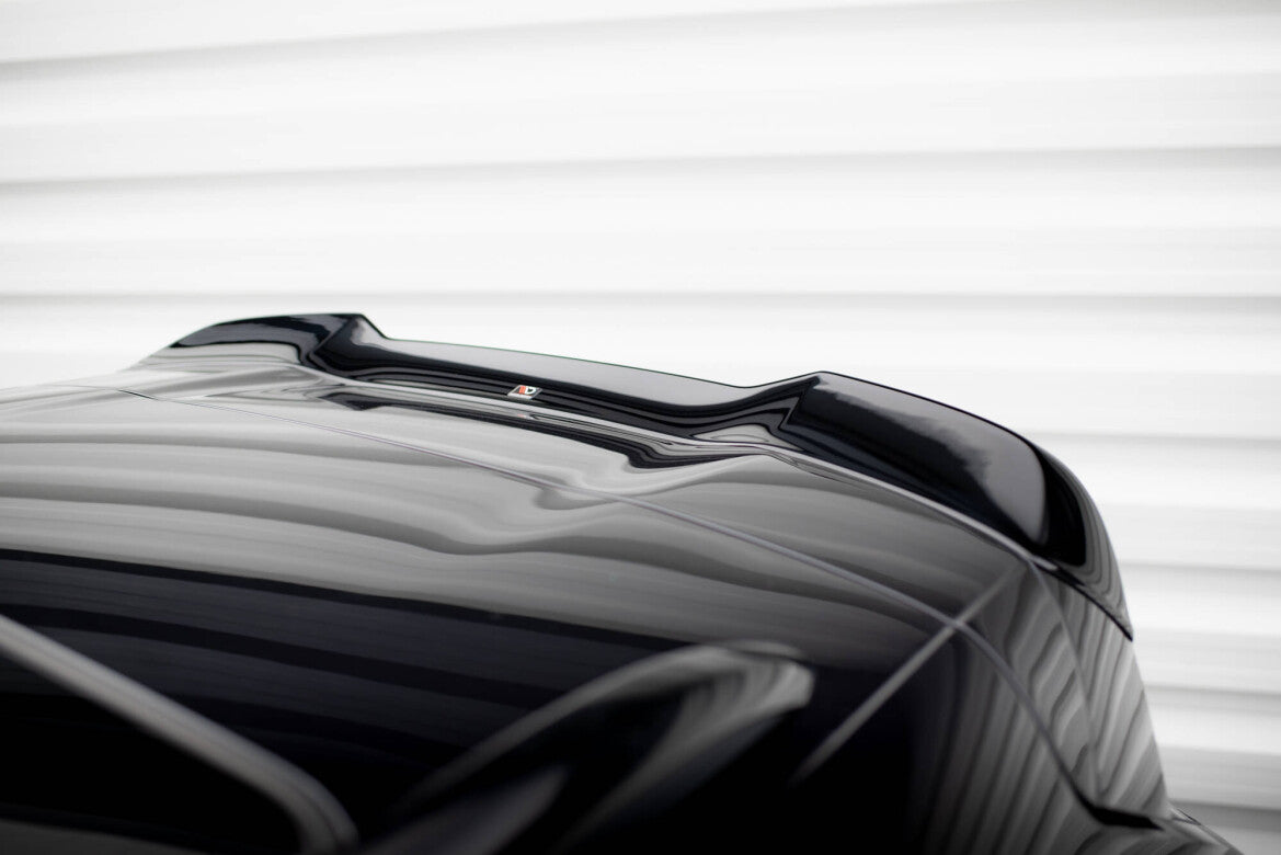 Heckspoiler 3D passend für Porsche Cayenne Mk2 FL schwarz Hochglanz