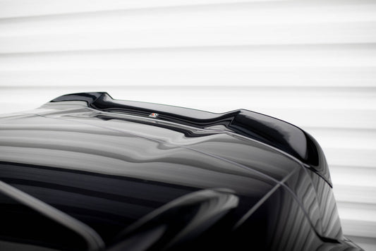Heckspoiler 3D passend für Porsche Cayenne Mk2 FL schwarz Hochglanz