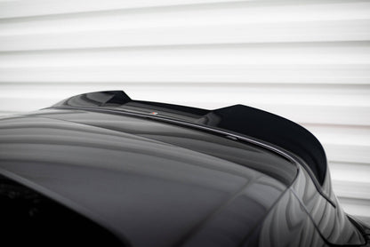 Heckspoiler 3D passend für Porsche Cayenne SUV Mk3 FL schwarz Hochglanz