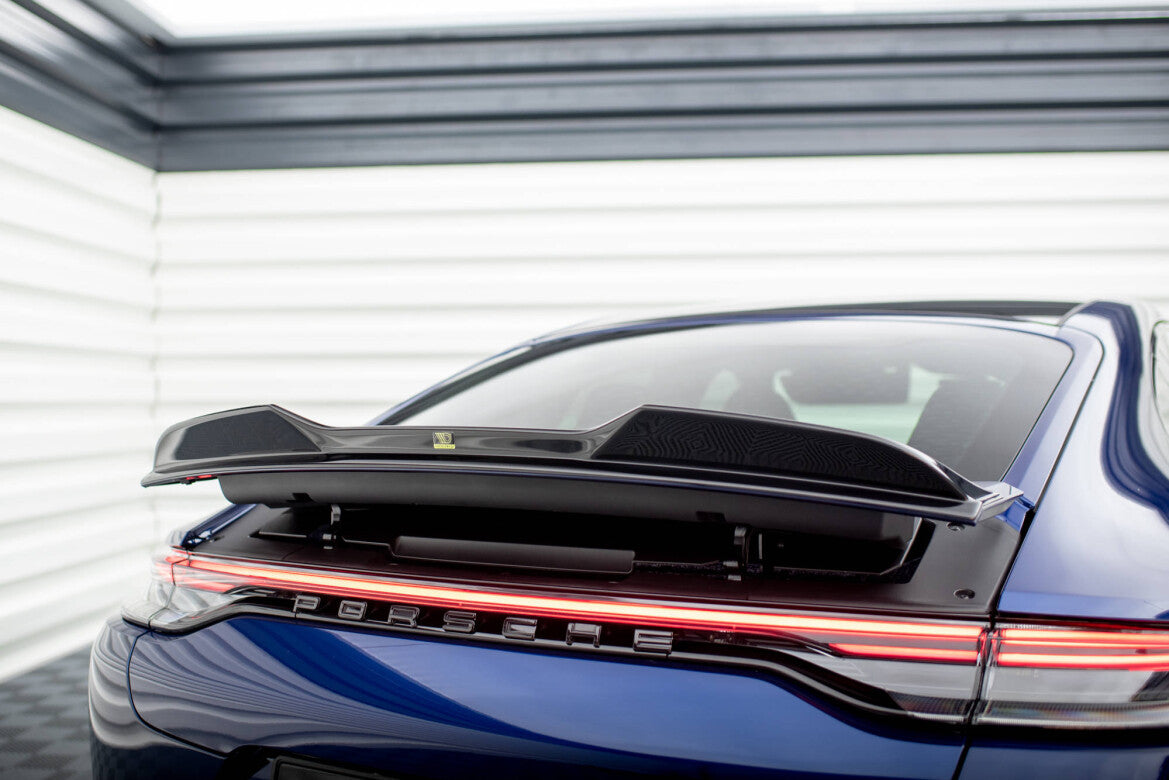 Heckspoiler 3D passend für Porsche Panamera E-Hybrid 971 FL schwarz Hochglanz