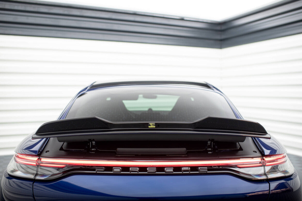 Heckspoiler 3D passend für Porsche Panamera E-Hybrid 971 FL schwarz Hochglanz