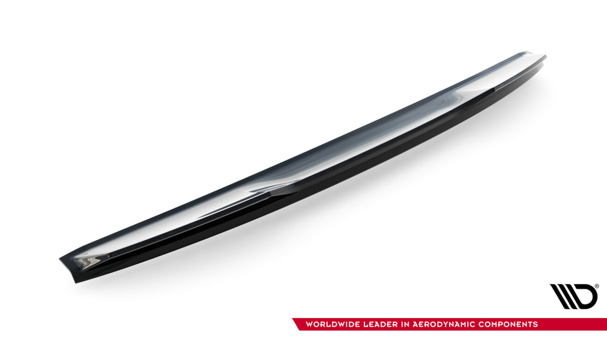 Heckspoiler 3D passend für Skoda Superb Limousine Mk4 schwarz Hochglanz