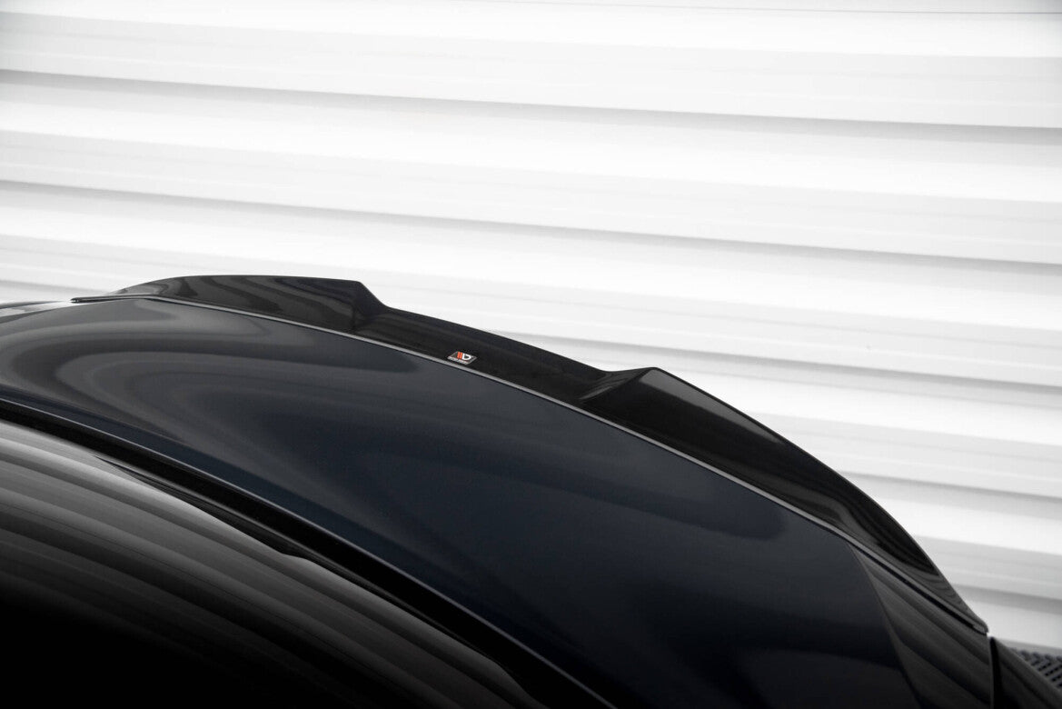 Heckspoiler 3D passend für Toyota Avensis Limousine Mk3 FL schwarz Hochglanz