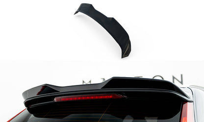 Heckspoiler 3D passend für Volvo XC60 Mk2 schwarz Hochglanz