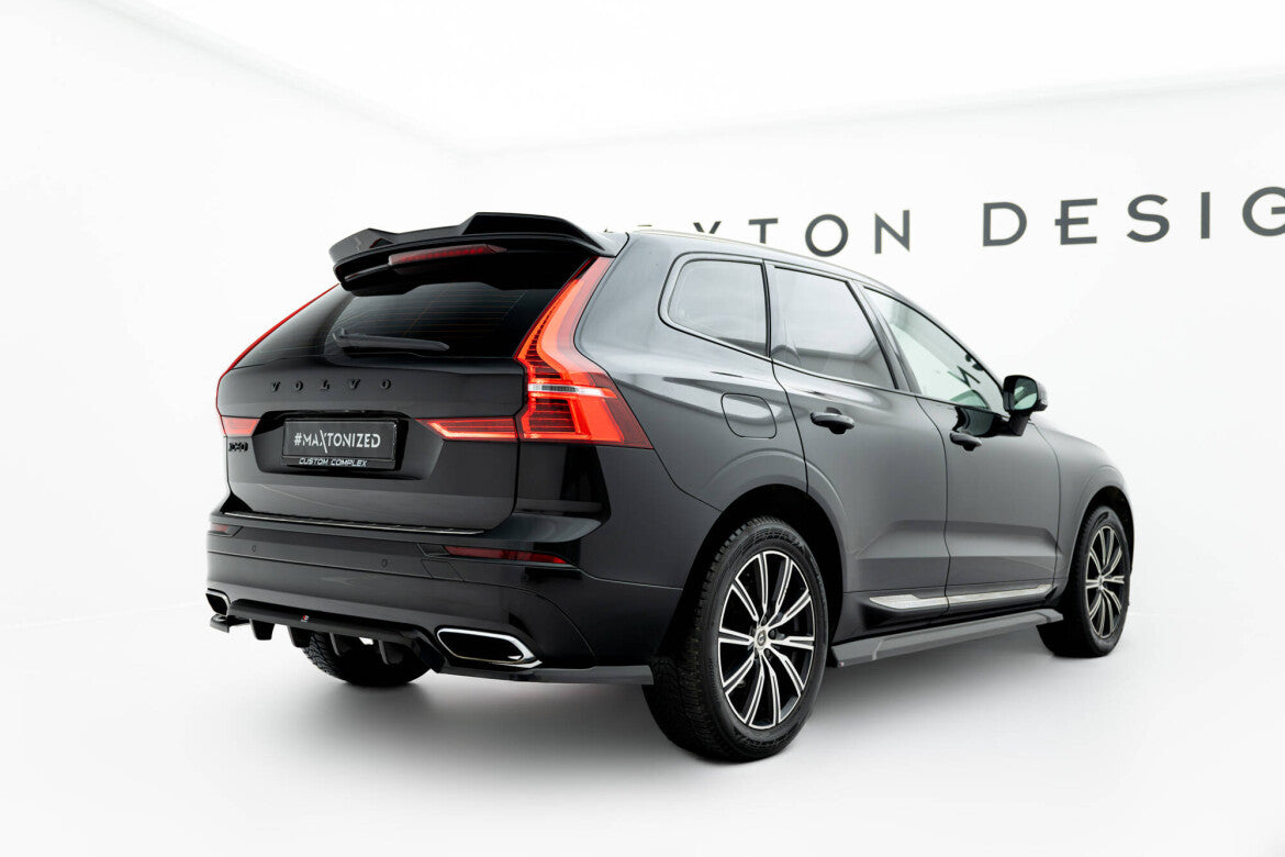 Heckspoiler 3D passend für Volvo XC60 Mk2 schwarz Hochglanz