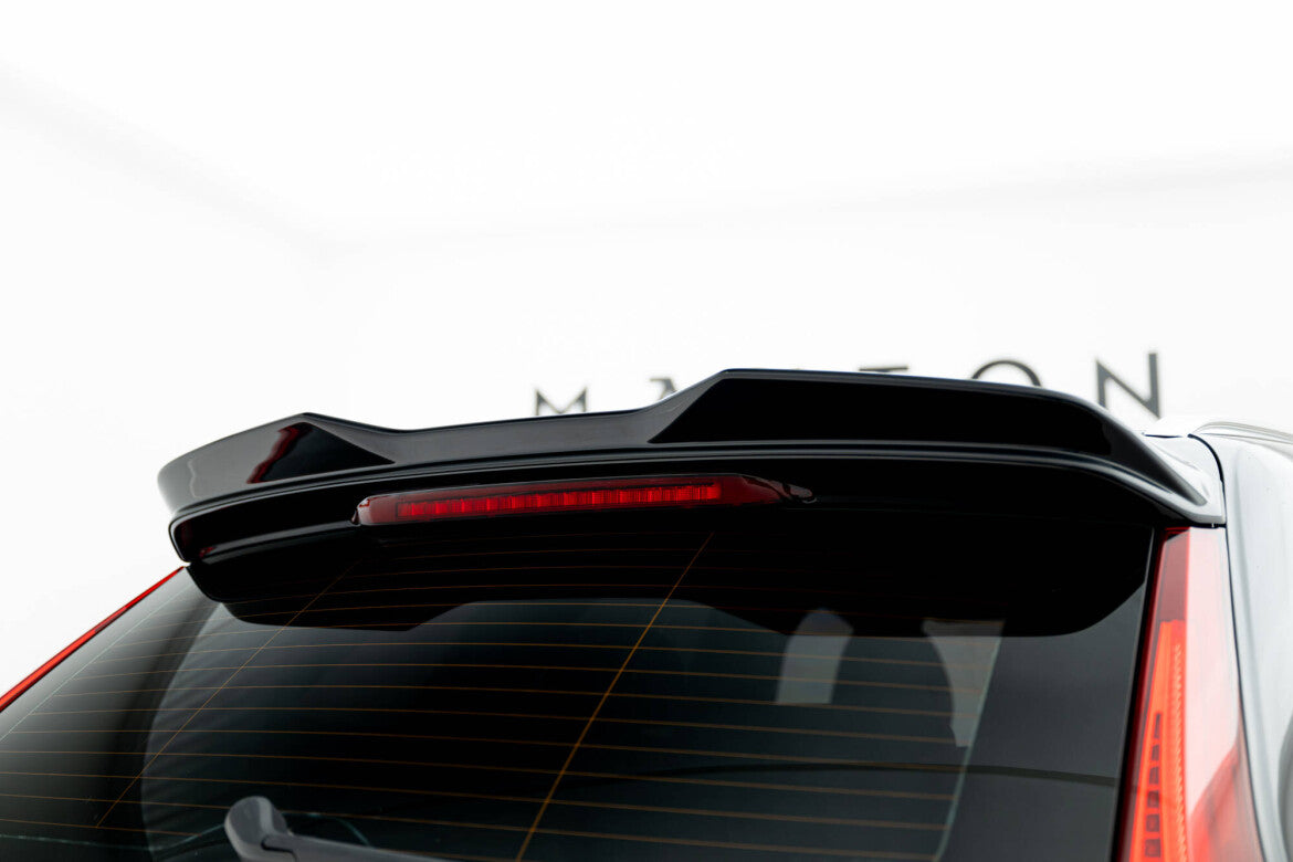 Heckspoiler 3D passend für Volvo XC60 Mk2 schwarz Hochglanz