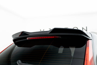 Heckspoiler 3D passend für Volvo XC60 Mk2 schwarz Hochglanz