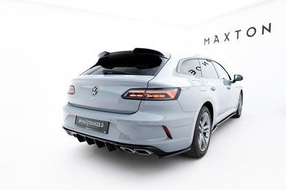 Heckspoiler 3D passend für VW Arteon R-Line Shooting Brake Mk1 FL schwarz Hochglanz