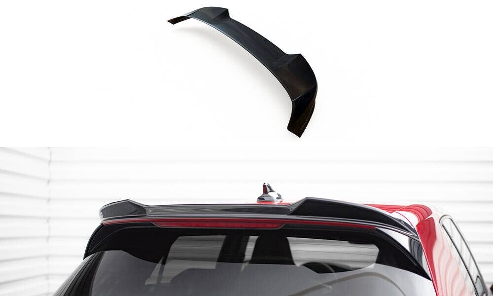Heckspoiler 3D passend für VW Golf GTI / GTE / GTD / R-Line / R Mk8 schwarz Hochglanz