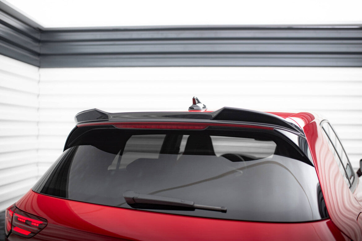 Heckspoiler 3D passend für VW Golf GTI / GTE / GTD / R-Line / R Mk8 schwarz Hochglanz