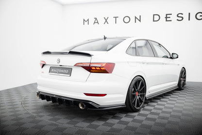 Heckspoiler 3D passend für VW Jetta GLI Mk7 schwarz Hochglanz