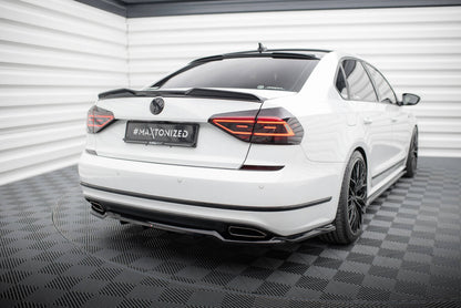Heckspoiler 3D passend für VW Passat GT B8 FL USA schwarz Hochglanz
