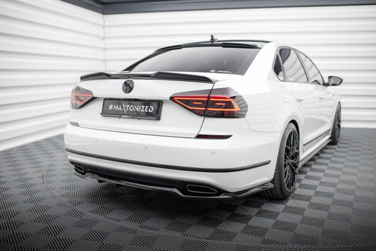 Heckspoiler 3D passend für VW Passat GT B8 FL USA schwarz Hochglanz